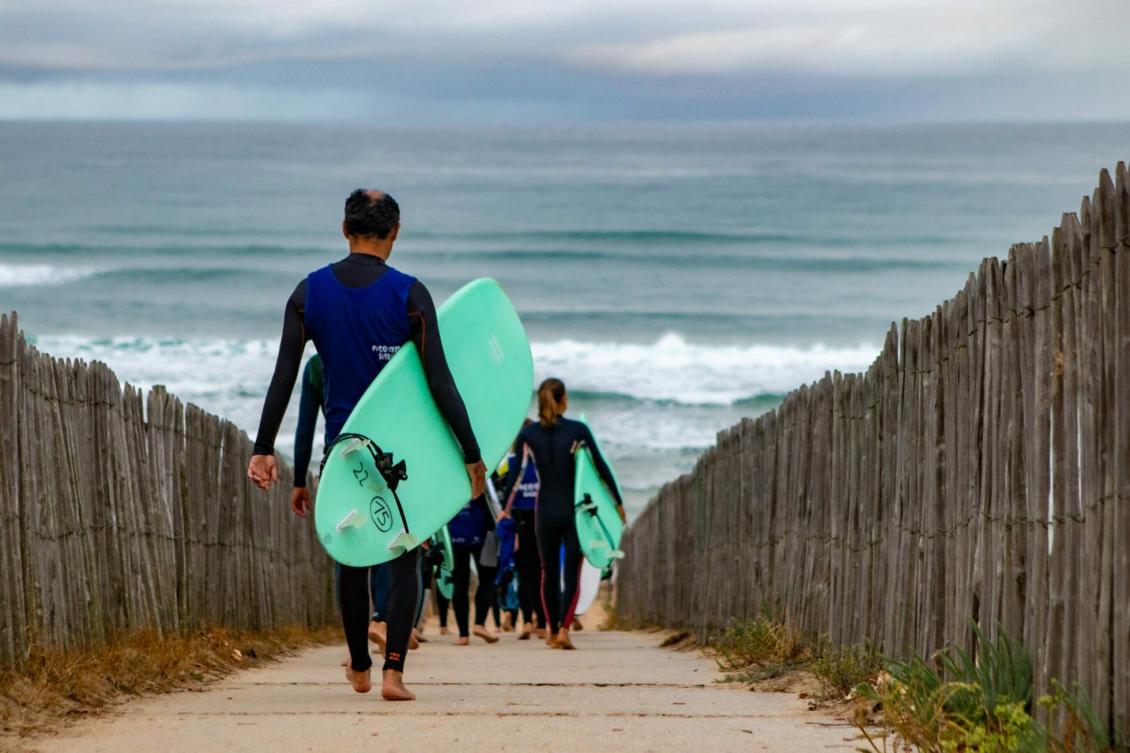 Stage surf Ocean ride