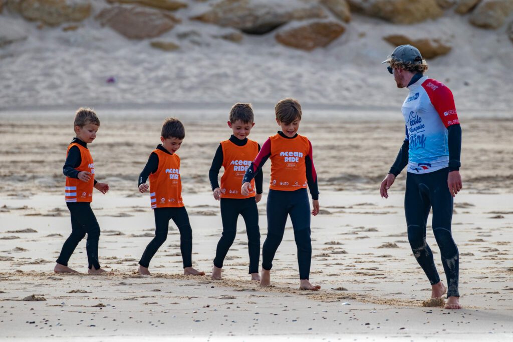 Cours de surf enfants