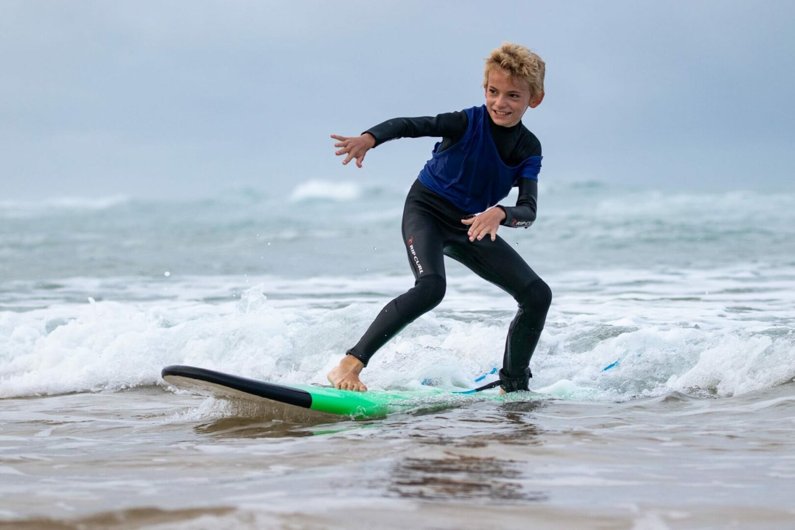 Cours de surf enfants