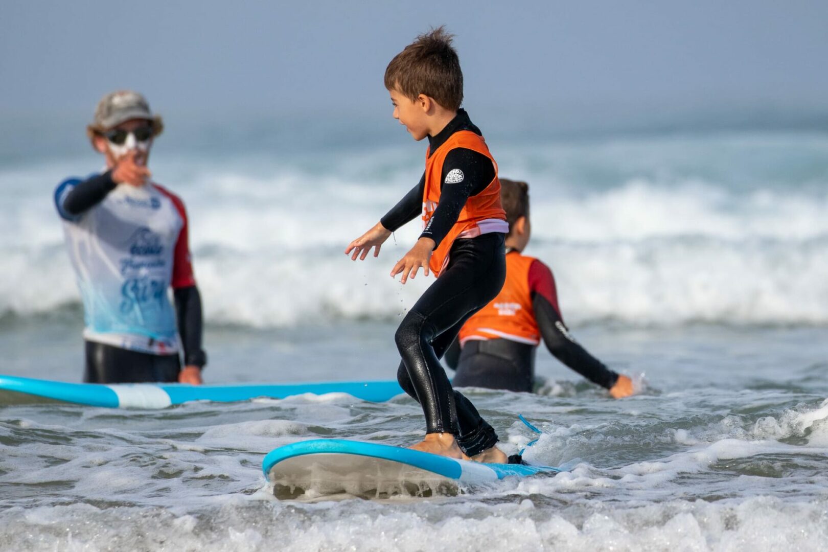 Cours de surf enfants