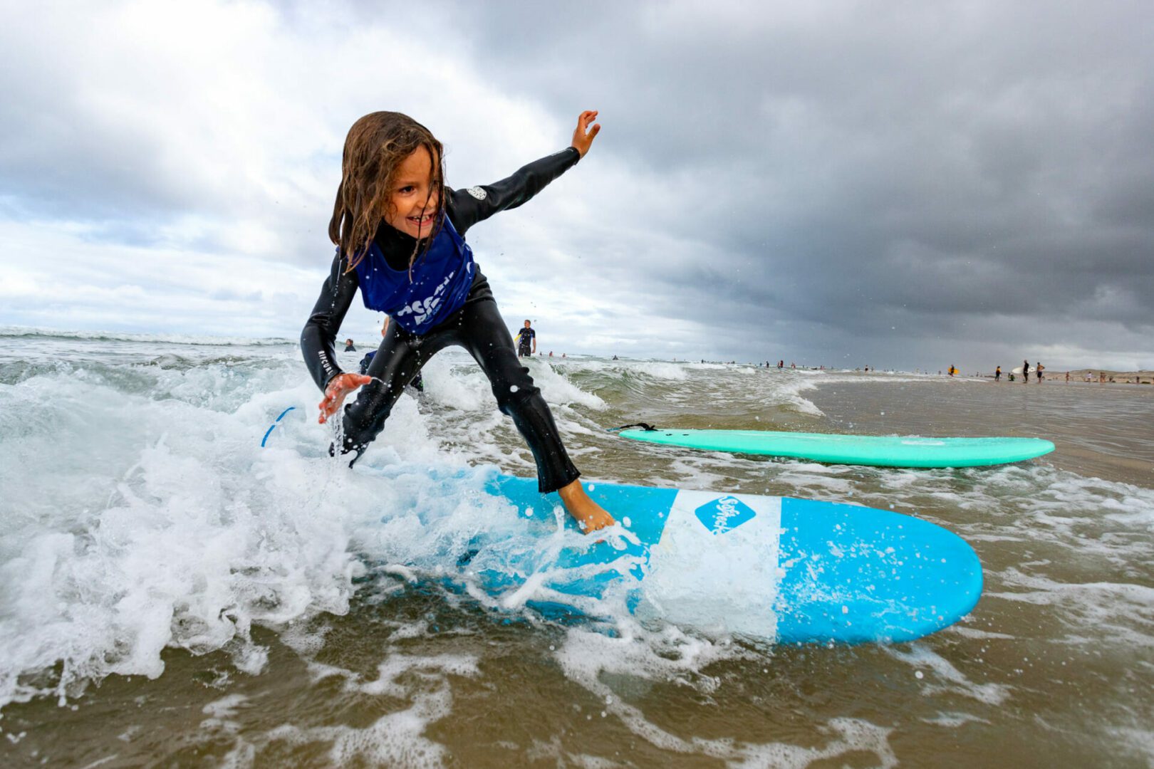 Cours de surf enfants