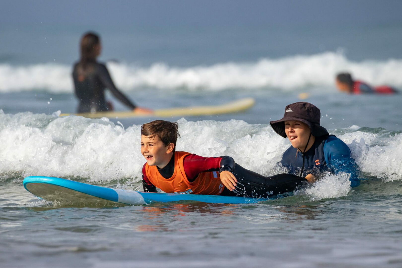 Cours de surf enfants